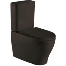 Унитаз напольный WeltWasser Angerbach 001 MT-BL (черный матовый)