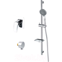 Душевой гарнитур Aquatek Вега AQ1076CR