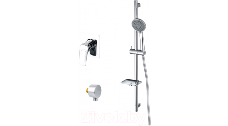 Душевой гарнитур Aquatek Вега AQ1076CR