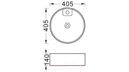 Умывальник Aquatek Европа AQ5212-MB (матовый черный)