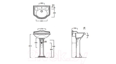 Пьедестал Simas Arcade AR815