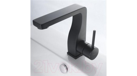 Смеситель Bravat ARC F16061K-2-ENG (черный) 
