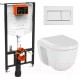 Унитаз подвесной с инсталляцией VitrA Arkitekt / 9005B003-7211