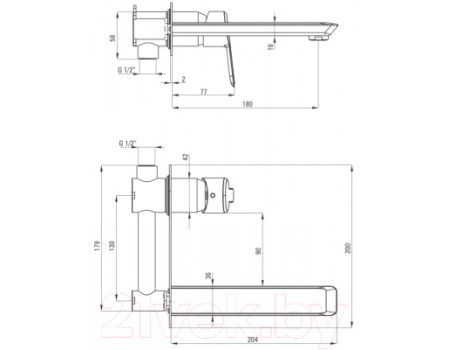 Смеситель Deante Arnika BQA 054L 