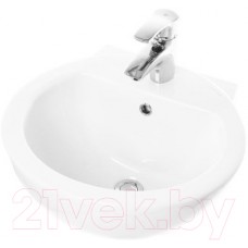Умывальник Sanita Luxe Art / WB.PD/Art/50-C/WHT.G/S1