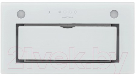 Вытяжка скрытая Krona Arven 600 S / КА-00005644 (белый)