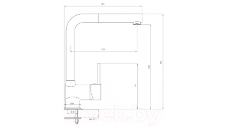 Смеситель Deante Aster BCA B730 