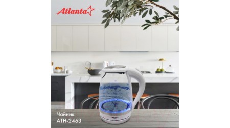 Электрочайник Atlanta ATH-2463 (белый)