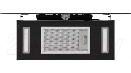 Вытяжка наклонная Krona Aura 600 S / КА-00005461 (черный)