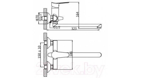 Смеситель AV Engineering AVLAW7-A589 