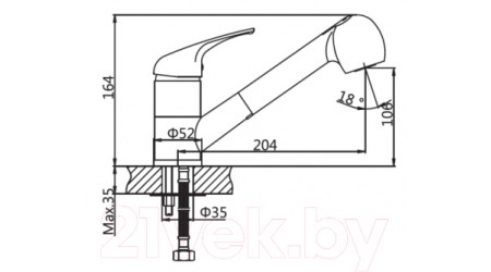Смеситель AV Engineering AVZKN4-A641 