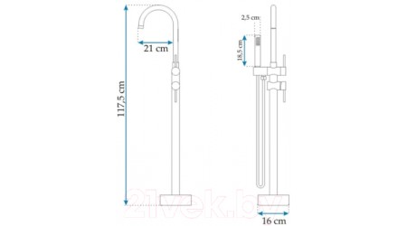 Смеситель REA B0232 