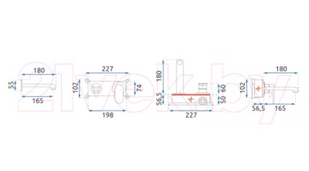 Смеситель REA B2061 