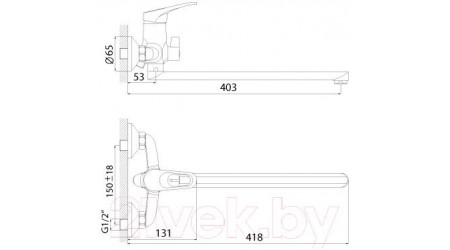 Смеситель Rossinka Silvermix B35-32 