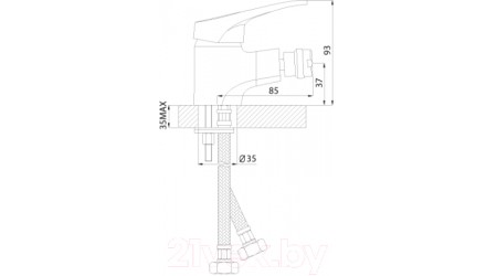Смеситель Rossinka Silvermix B35-51 