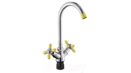 Смеситель Эверест B59-071B (желтый) 