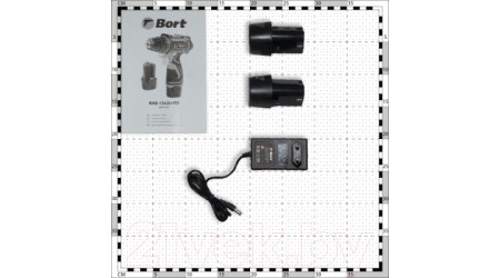 Аккумуляторная дрель-шуруповерт Bort BAB-12x2Li-FD (93413151)
