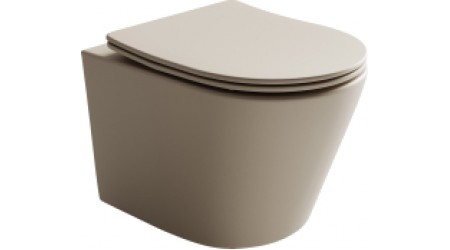 Унитаз подвесной Ceramica Nova Balearica CN6000MC (с сиденьем)