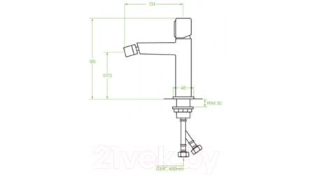 Смеситель Laveo BAO732D 