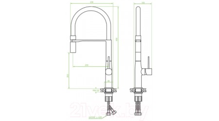 Смеситель Laveo BAP878D 