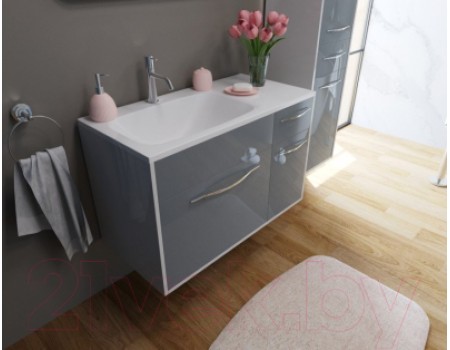 Умывальник Эстет Barcelona Silk 90x45 L / ФР-00014916