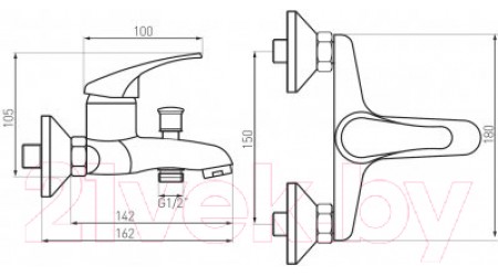 Смеситель Ferro Basic BBC11 