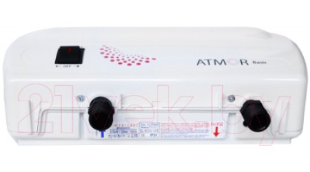 Электрический проточный водонагреватель Atmor Basic 3.5кВт (3705010/3520062)