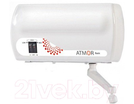 Электрический проточный водонагреватель Atmor Basic 5кВт (3705016/3520065)