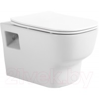 Унитаз подвесной Aquanika Basic AQB102-00 (с сиденьем)