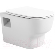 Унитаз подвесной Aquanika Basic AQB102-00 (с сиденьем)