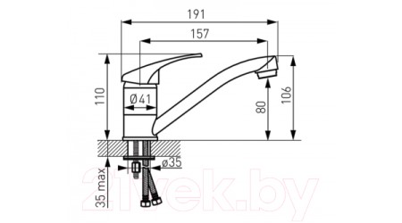 Смеситель Ferro Basic BBC2A 