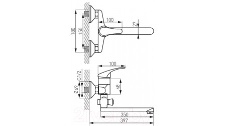 Смеситель Ferro Basic BBC55A 