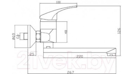 Смеситель Ferro Basic BBC5 