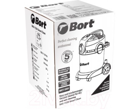 Профессиональный пылесос Bort BAX-1520-Smart Clean (98291148)