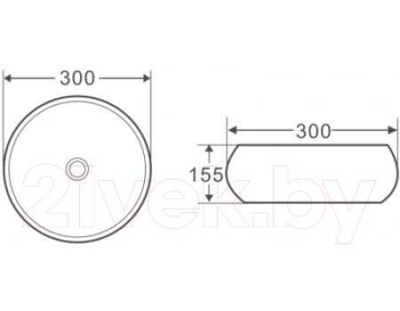 Умывальник BelBagno BB1114