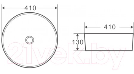 Умывальник BelBagno BB1315