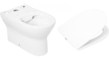 Унитаз напольный BelBagno BB8134CPR/SC