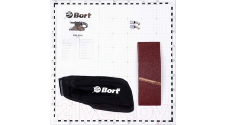 Ленточная шлифовальная машина Bort BBS-801N