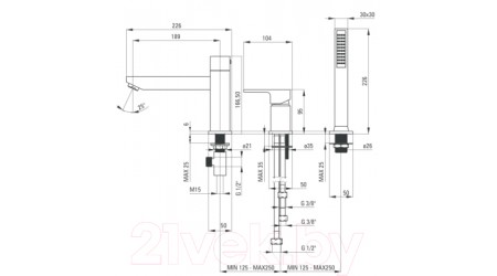Смеситель Deante BBZ N13M 