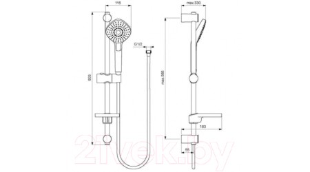 Комплект смесителей Ideal Standard BC264AA 
