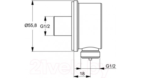 Душевая система Ideal Standard BC447AA