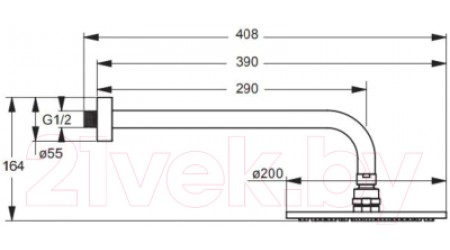 Душевая система Ideal Standard BC447AA