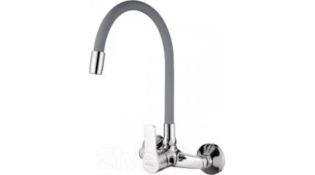 Смеситель Invena BC-82-E5S-L (серый) 