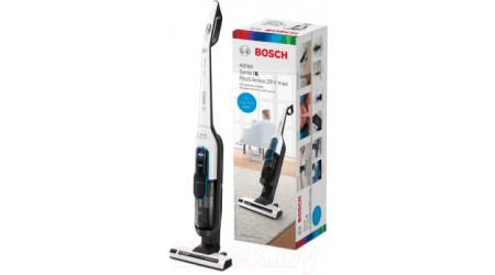Вертикальный пылесос Bosch BCH86SIL1 (белый)