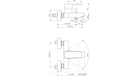 Комплект смесителей Ideal Standard BD005AA 