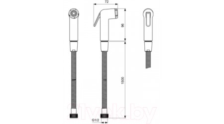 Гигиенический душ Ideal Standard BD130AA
