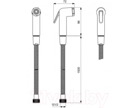 Гигиенический душ Ideal Standard BD130AA
