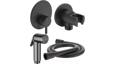 Гигиенический душ Ideal Standard BD651XG (черный матовый)