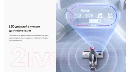 Портативный пылесос Jimmy BD7 Pro (серебристый/розовый)