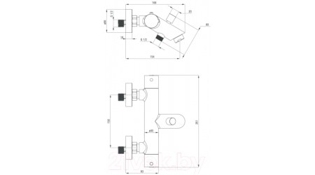 Смеситель Deante Begonia BCB 01BT 